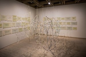 Johanna Calle, 'Sermón', 2014–16. Courtesy the artist and Galería Casas Riegner, Bogotá. Installation view at the 20th Biennale of Sydney (2016) at Cockatoo Island. Photographer: Ben Symons.
